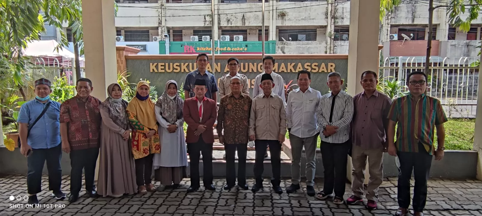 Pengurus Komisi HAUB MUI Sulsel Kunjungi Kantor Keuskupan Agung Makassar