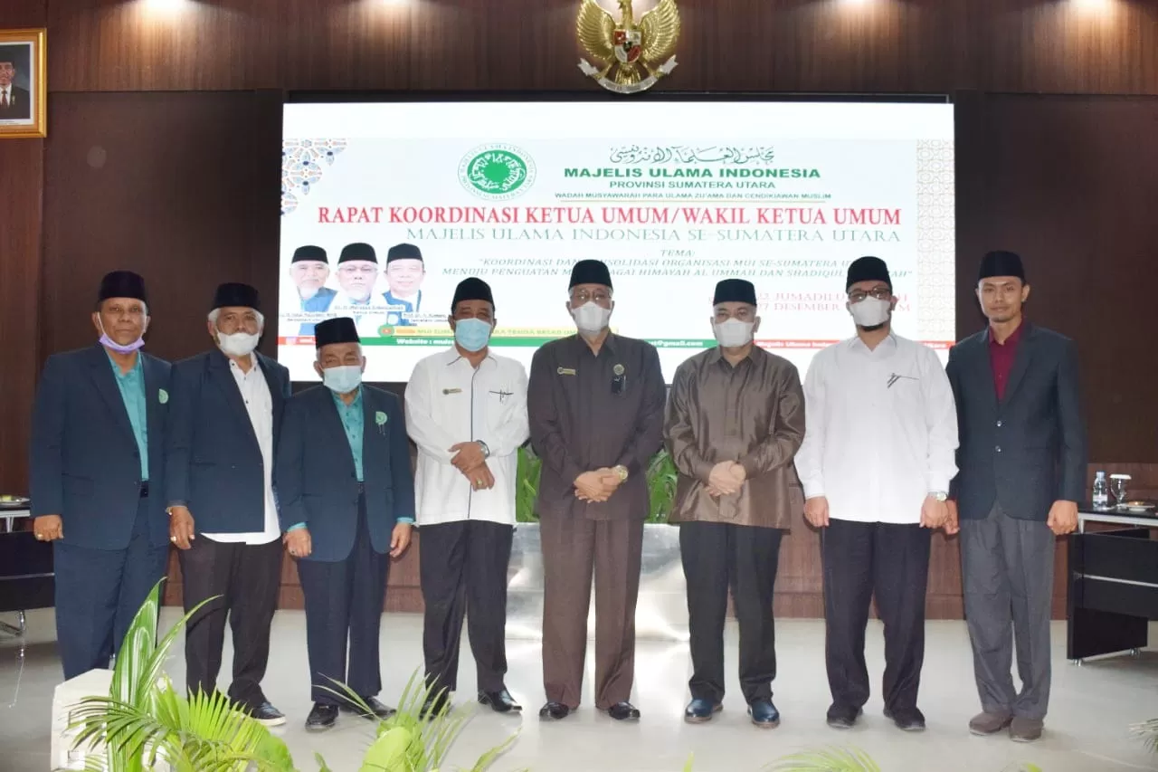 Rakor Ketua Umum dan Wakil Ketua Umum MUI Se Sumatera Utara Hasilkan 9 Komitmen