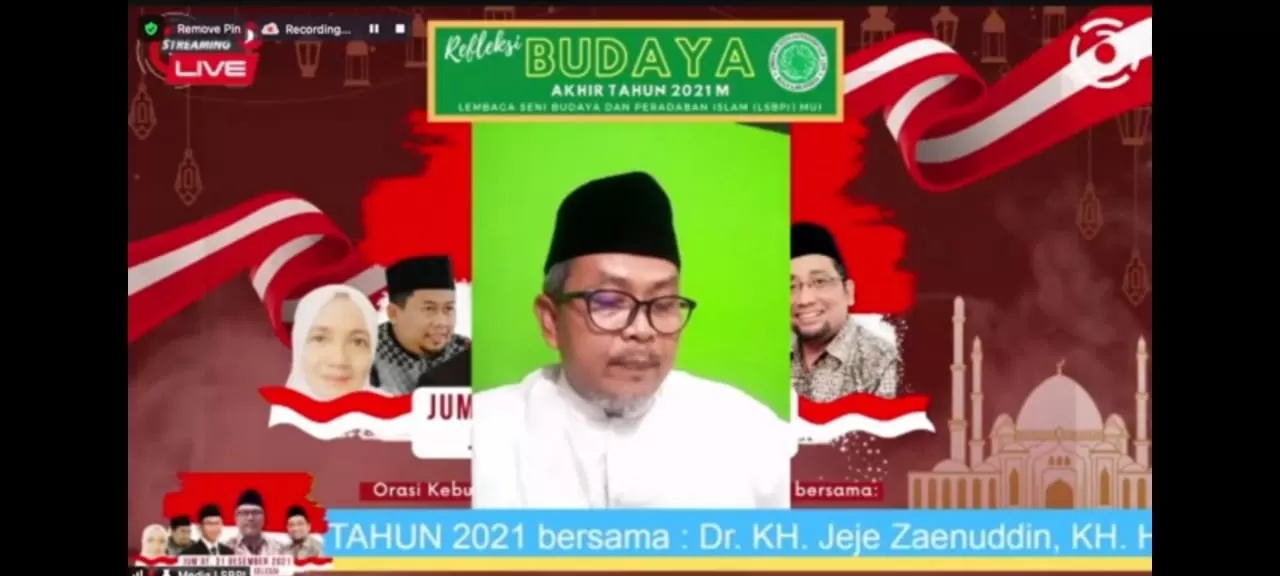 Kiai Jeje: Kebudayaan Nasional Harus Jadi Cita-Cita Kebudayaan Islam