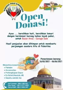 KPK Gelar Open Donasi Palestina Charity di Bali
