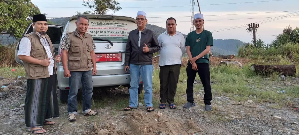 Tim Majalah Media Ulama MUI Sumut Liput Islam di Kab. Madina