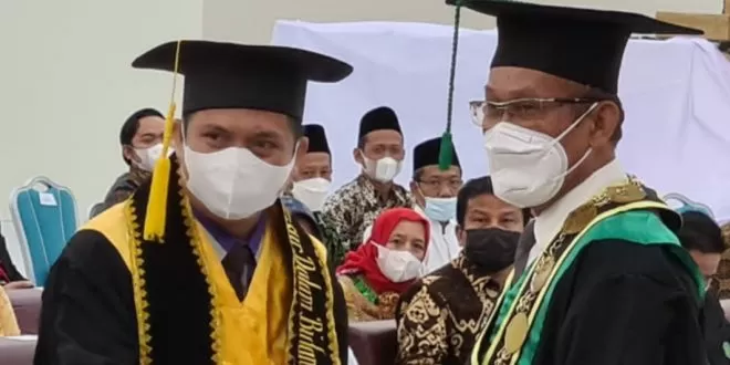 Pimpinan Ponpes An-Noor Bandar Lampung Dikukuhkan Menjadi Guru Besar