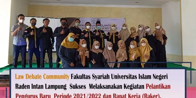 LDC Fakultas Syariah Sukses Gelar Pelantikan dan Raker