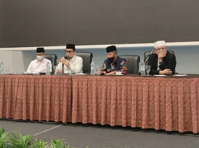 MUI Sulsel Gelar Silaturahmi Ulama. Ketum AGH Najamuddin Harap Suasana Aman Selama Ramadhan