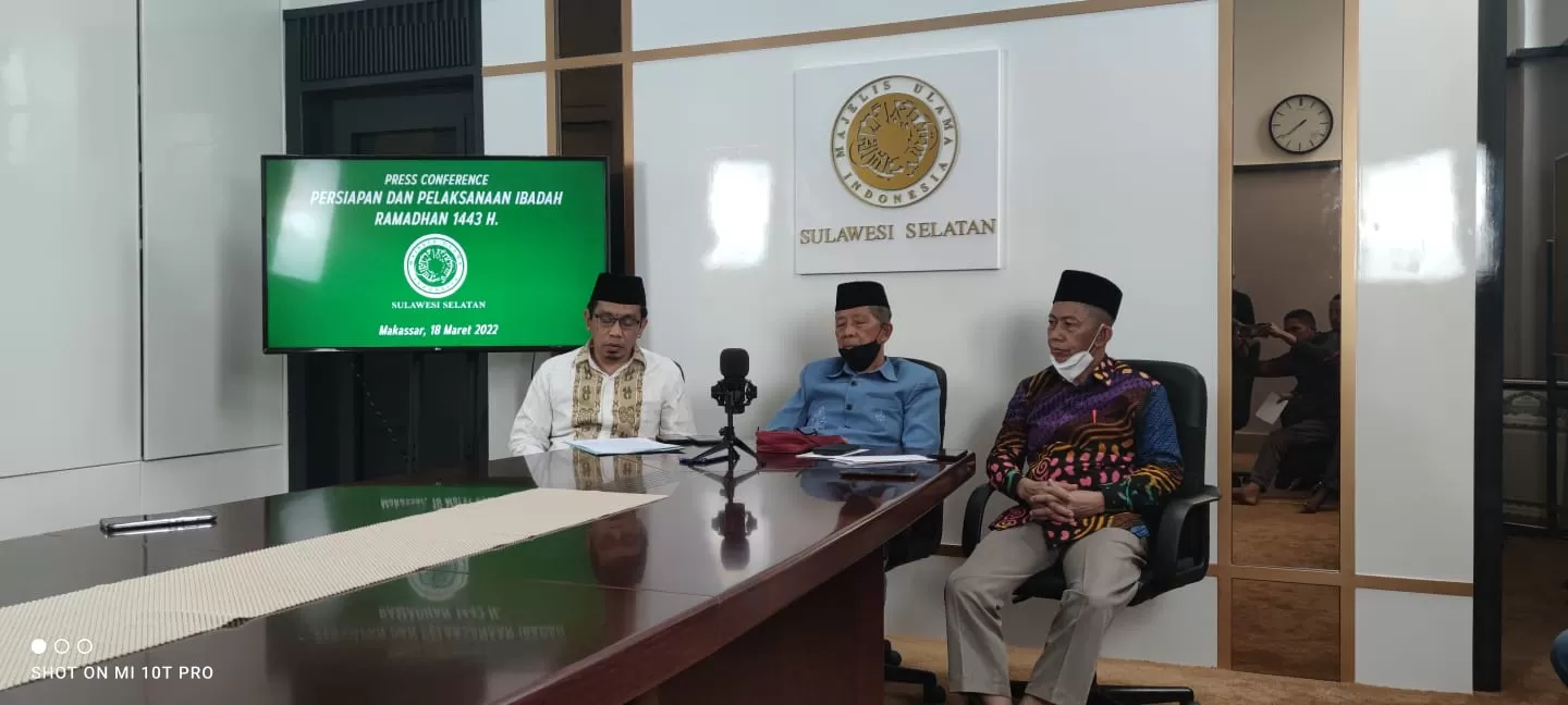 Jelang Ramadhan, MUI Sulsel Persilahkan Warga Shalat Rapatkan Shaf
