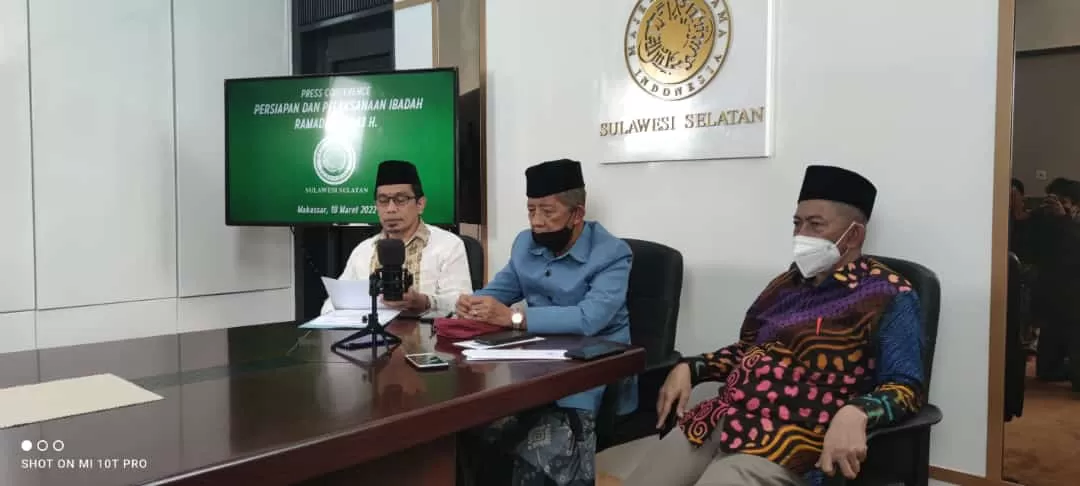 MUI Sulsel Harap Umat Toleransi Sikapi Perbedaan Penentuan Awal Ramadhan