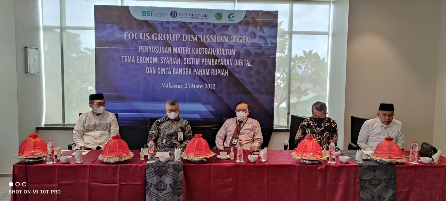 MUI Sulsel Harap Susunan Konsep Khutbah dan Ceramah Pahamkan Umat tentang Ekonomi Syariah
