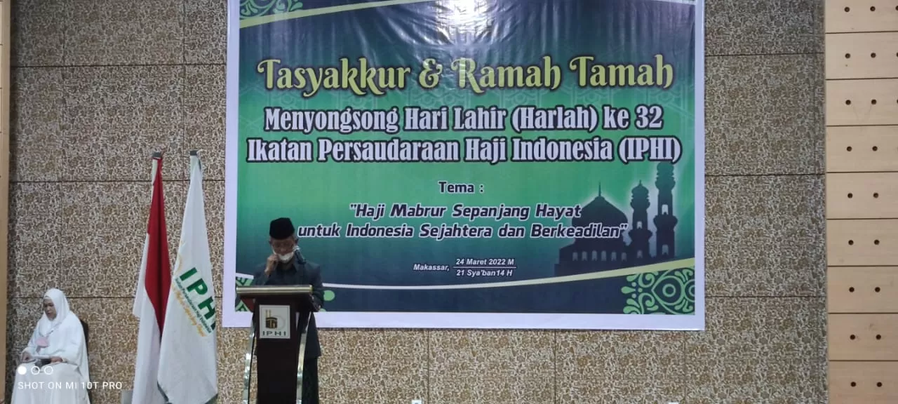 Tausiyah di Harlah IPHI, Ketum MUI Sulsel: Pertahankan Nilai Haji Mabrur