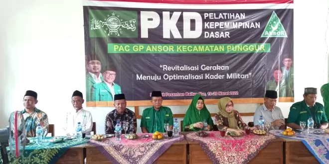 Pesantren Baitun Nur Tanggulangin, Punggur, Tuan Rumah Pelatihan Kepemimpinan Dasar GP Ansor