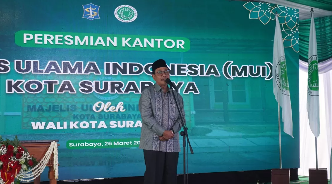 Ketua Umum MUI Jatim Resmikan Kantor MUI Kota Surabaya