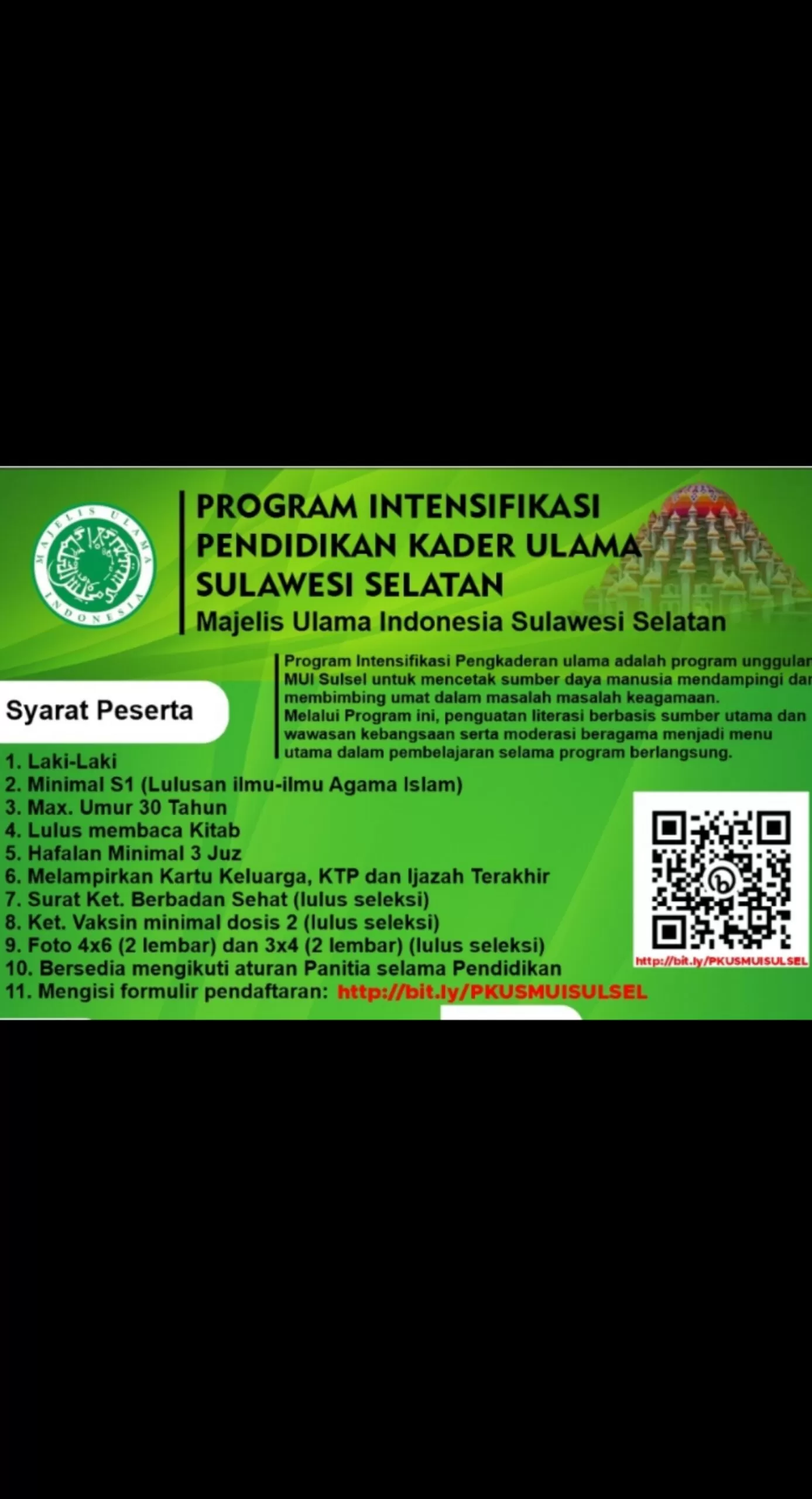 Halo! Ini Daftar Pelamar yang Lolos Seleksi Berkas Pendidikan Kader Ulama MUI Sulsel