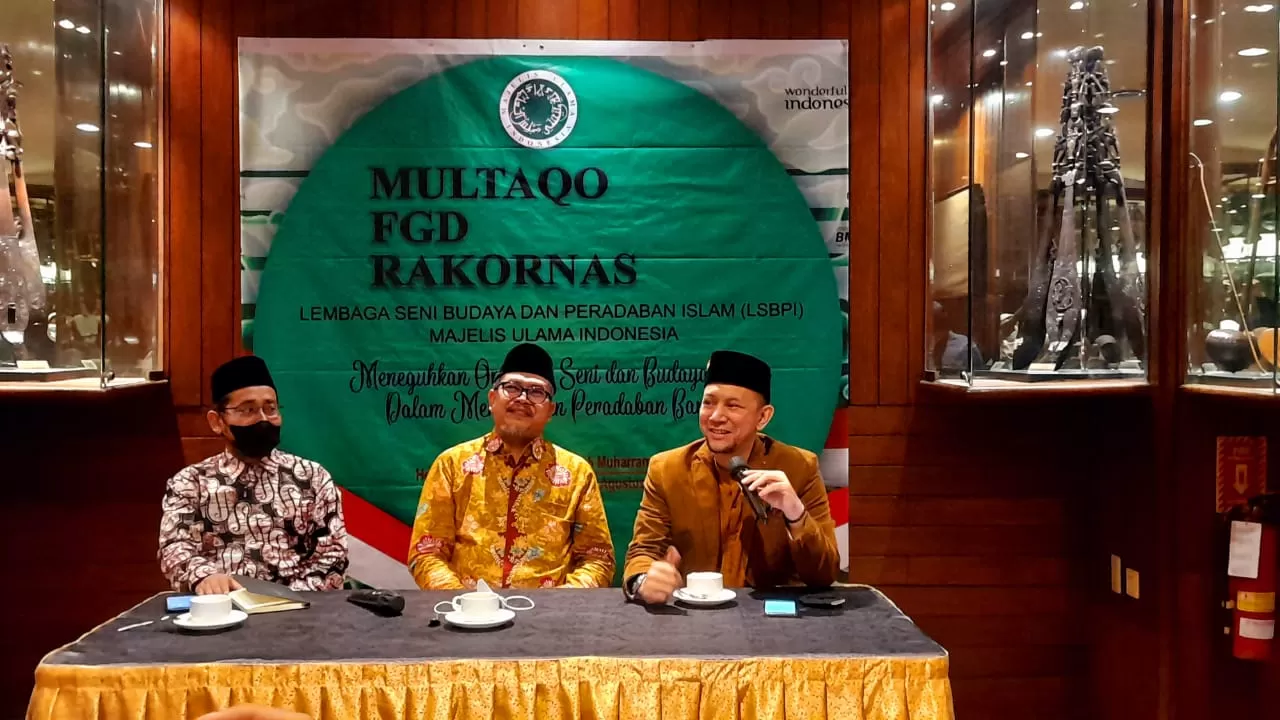 Ajak Dakwah Lewat Seni Budaya, LSBPI MUI Gelar Rakornas, FGD dan Multaqo Seniman