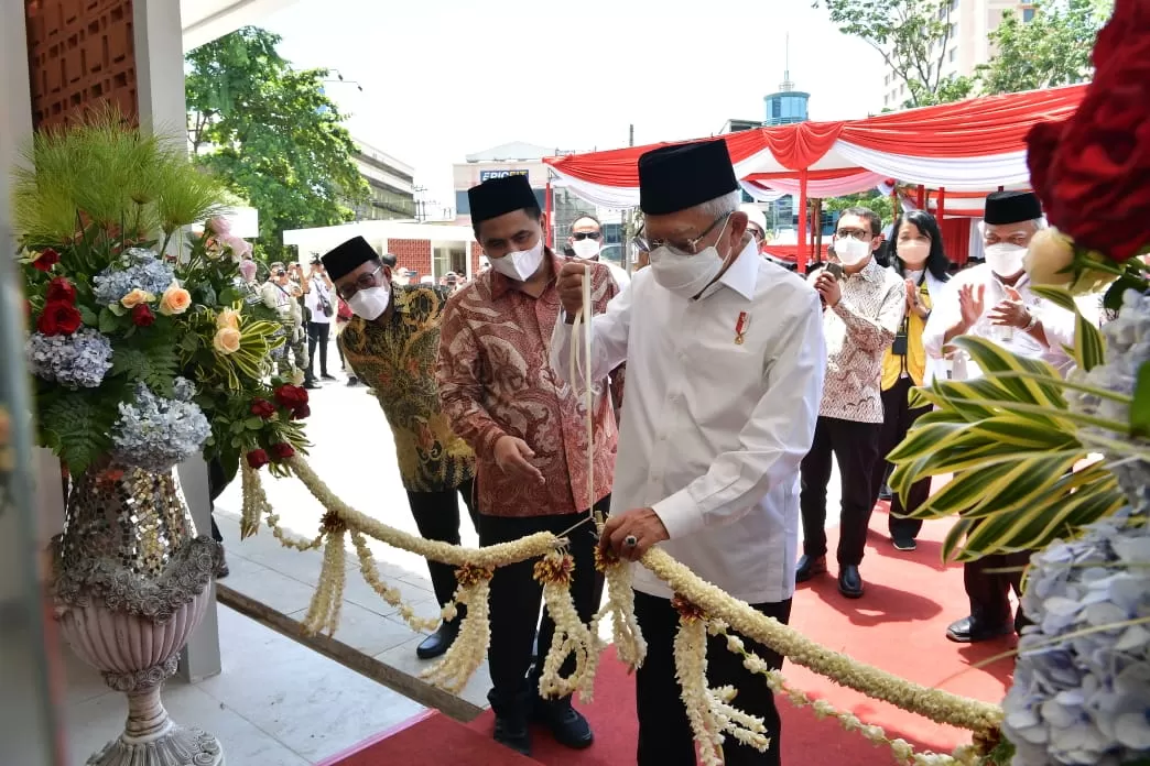 Resmikan Kantor MUI Jateng, Wapres Minta  Ulama Terus Tegakkan Khittah Ishlahiyah