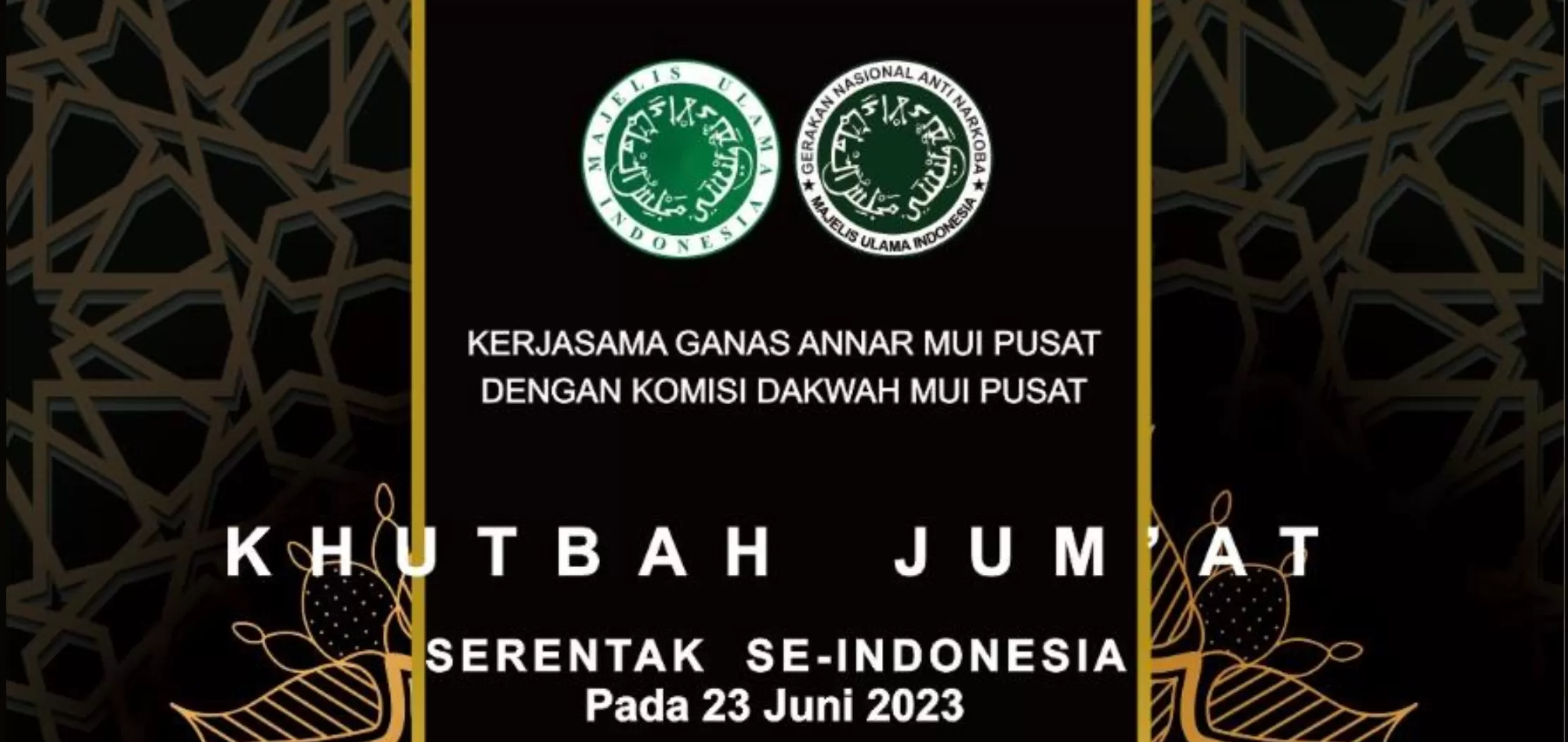Khutbah Jumat: Narkotika Musuh Negara