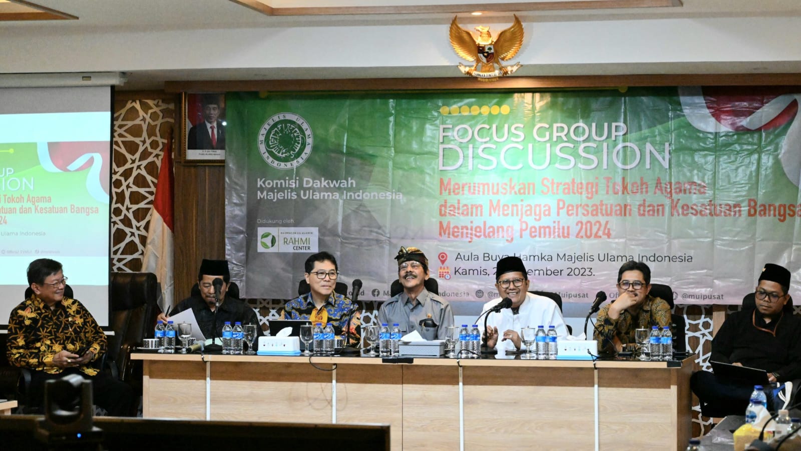 Deklarasi Pemilu Damai, MUI Gelar FGD Bersama Tokoh Lintas Agama