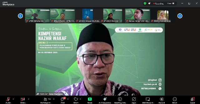 BI: Sertifikasi 100 Nazhir Wakaf MUI Dorong Pengembangan Keuangan Sosial Syariah