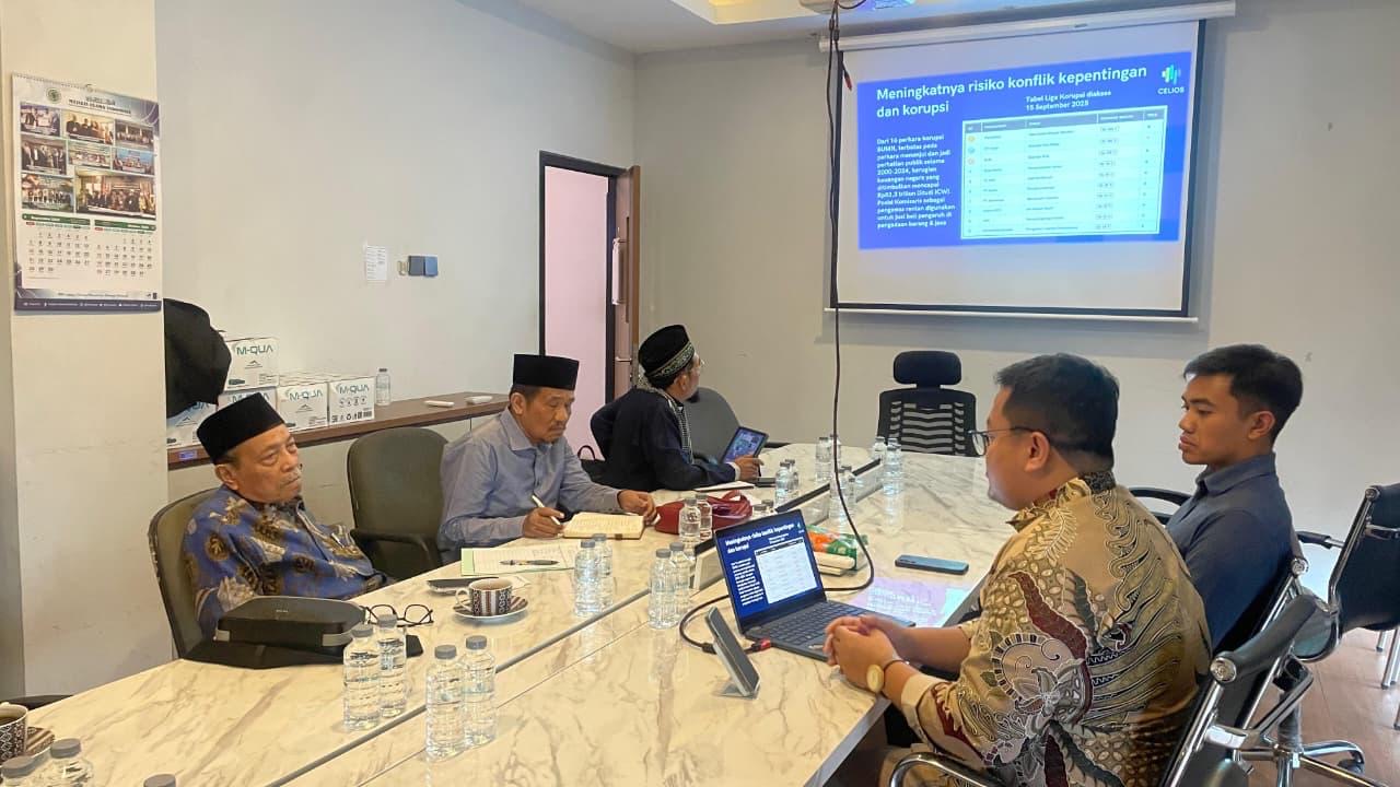 Terima Kunjungan Celios, Komisi Fatwa Tabayun Soal Permohonan Hukum Gaji Menteri-Wamen Rangkap Jabatan