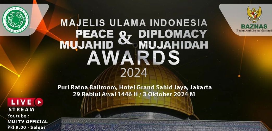 MUI akan Anugerahkan Peace and Diplomacy Award ke Jusuf Kalla dan Retno Marsudi atas Dedikasi Menjaga Perdamaian Dunia MUI akan Anugerahkan Peace and Diplomacy Award ke Jusuf Kalla dan Retno Marsudi atas Dedikasi Menjaga Perdamaian Dunia