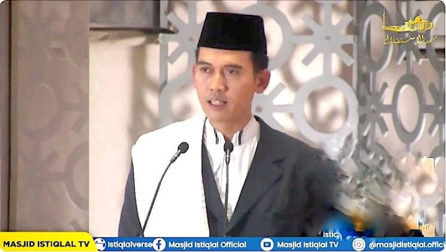 Ketua MUI Jadikan Prestasi Veddriq Leonardo dan Rizki Juniansyah Tema Khutbah di Masjid Istiqlal