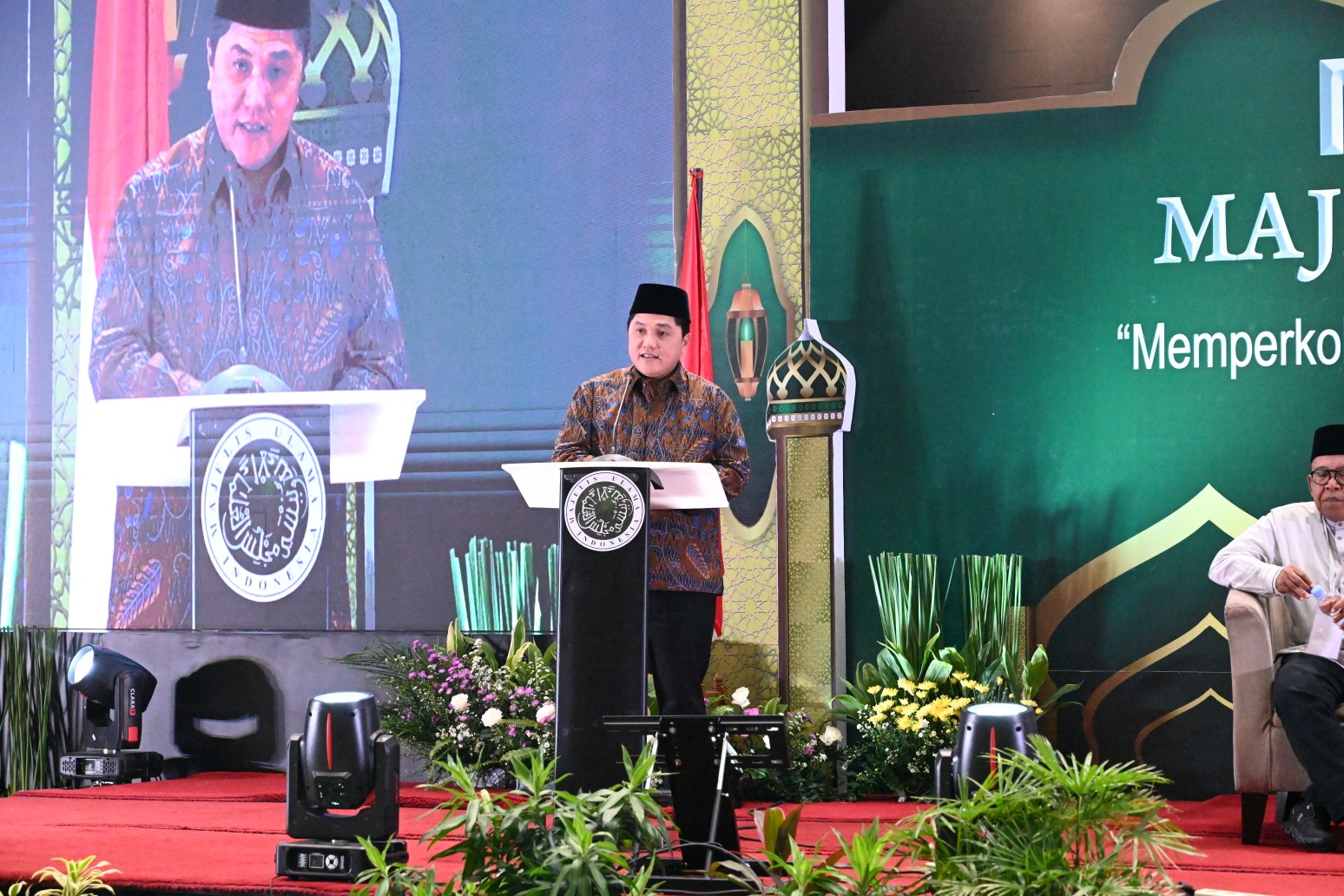 Mukernas MUI, Erick Thohir: Presiden Serius dengan Ekonomi Kerakyatan, Berencana Hapus Hutang UMKM