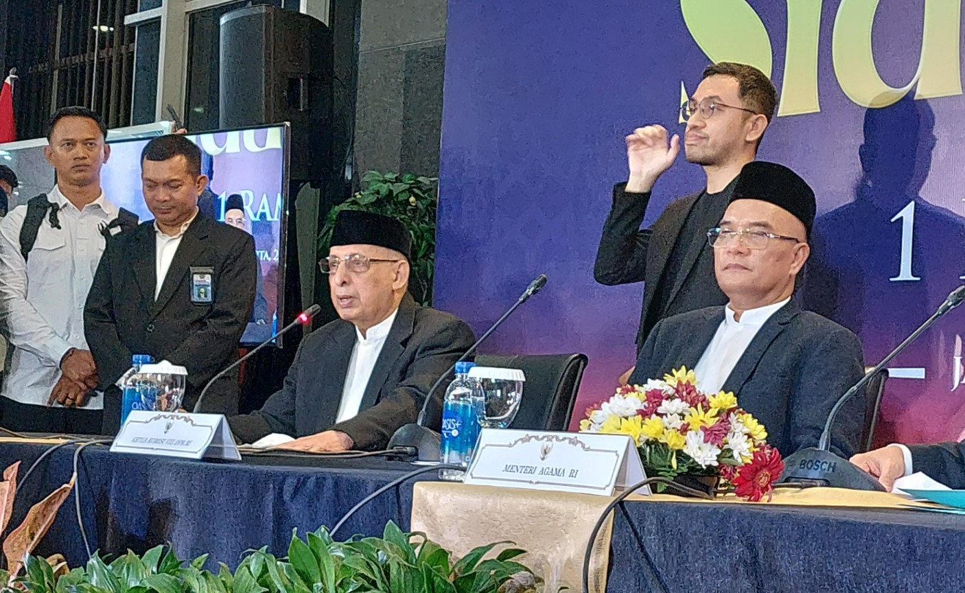 Hadiri Sidang Isbat, Ketua MUI: Pelaksanaan Ramadhan Perlu Dilandasi Kesalehan Ibadah dan Sosial