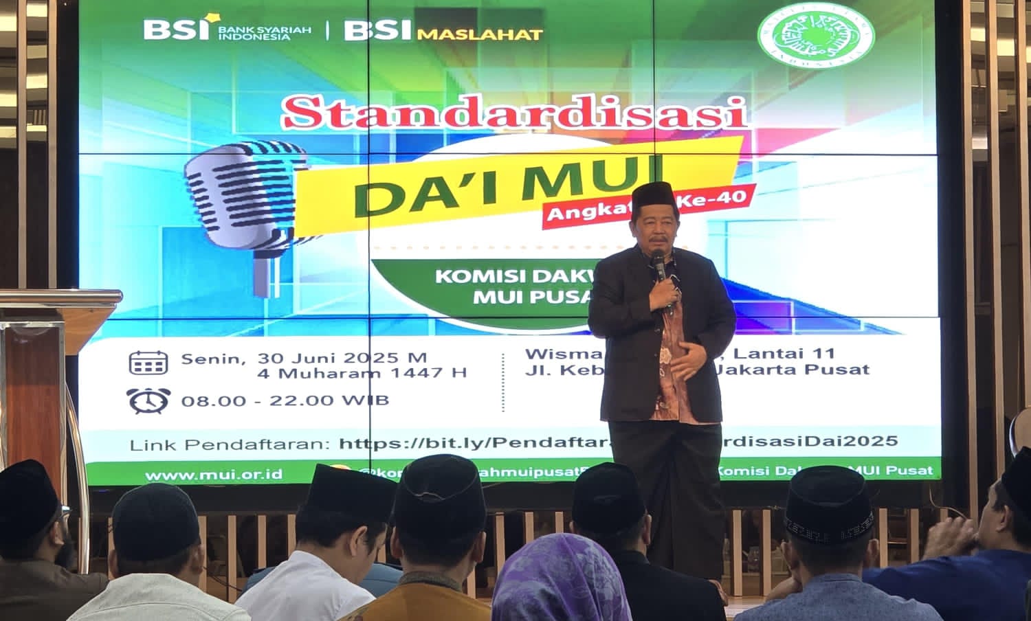 Gelar Standardisasi Dai Angkatan ke-40, Komisi Dakwah MUI Tekankan 3 Elemen Utama Gelar Standardisasi Dai Angkatan ke-40, Komisi Dakwah MUI Tekankan 3 Elemen Utama