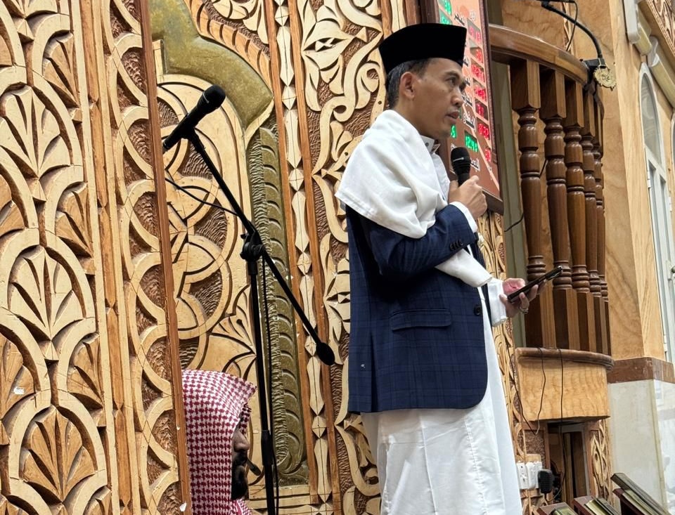 Jelang Wukuf, Prof Niam Isi Tausiyah di Masjid Jami’ Makkah: Arafah Miniatur Padang Mahsyar