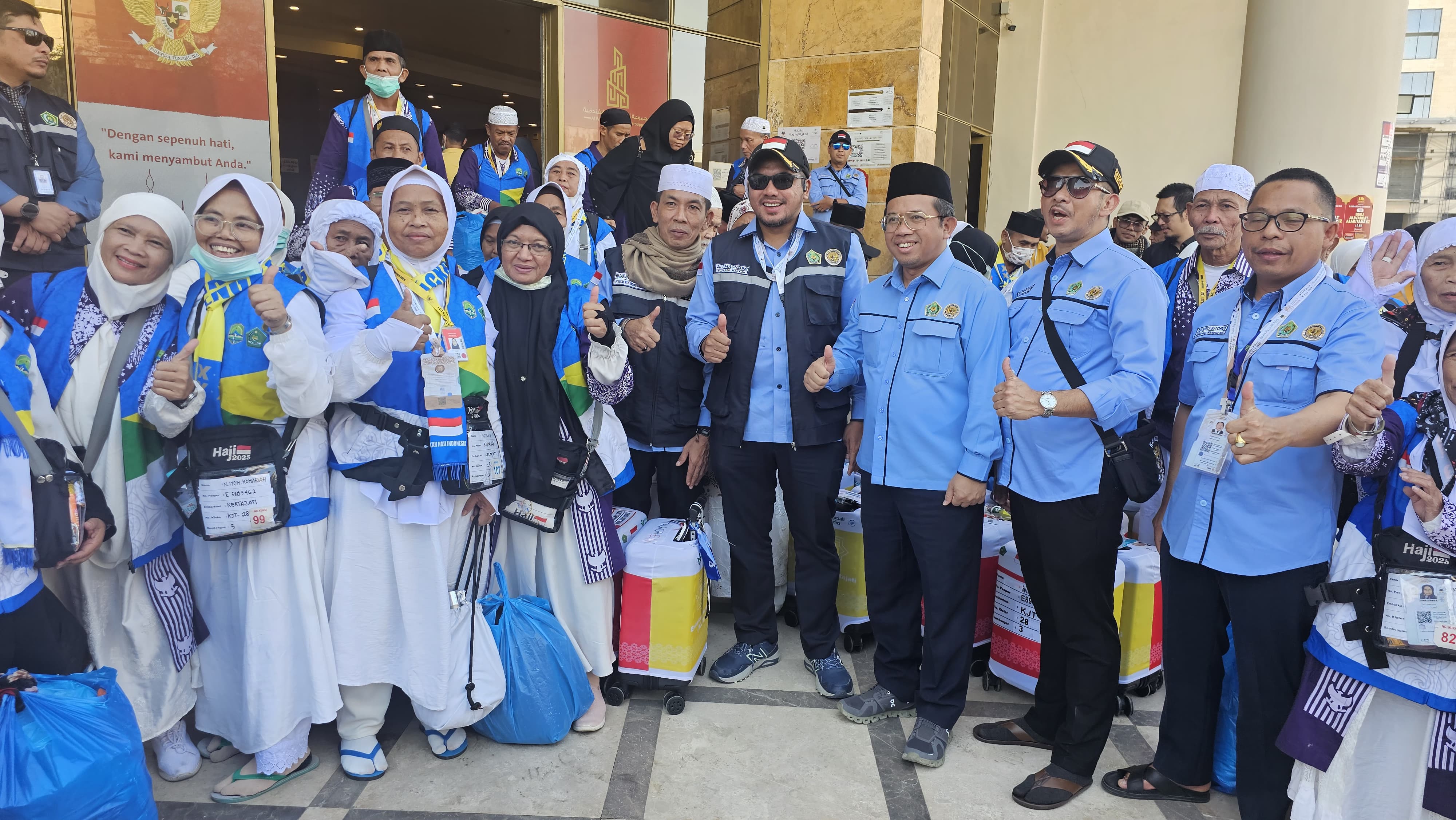 Keberangkatan Kloter KJT 28 ke Madinah Tutup Layanan Makkah Keberangkatan Kloter KJT 28 ke Madinah Tutup Layanan Makkah
