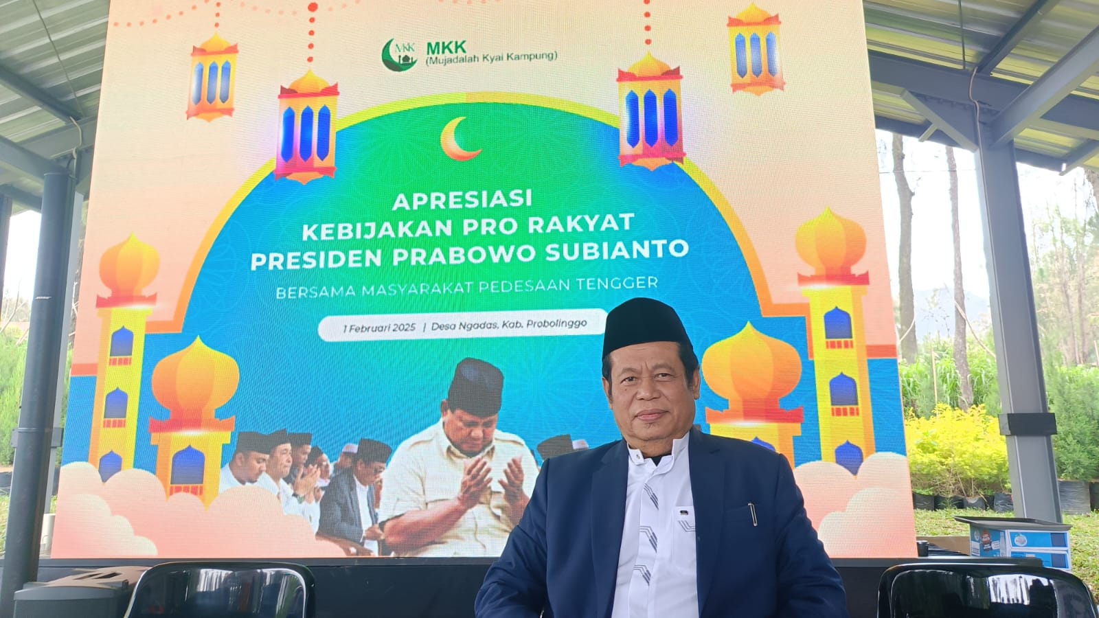 Waketum MUI Bersama Mujadalah Kyai Kampung Apresiasi Kebijakan Pro Rakyat Presiden Prabowo Subianto