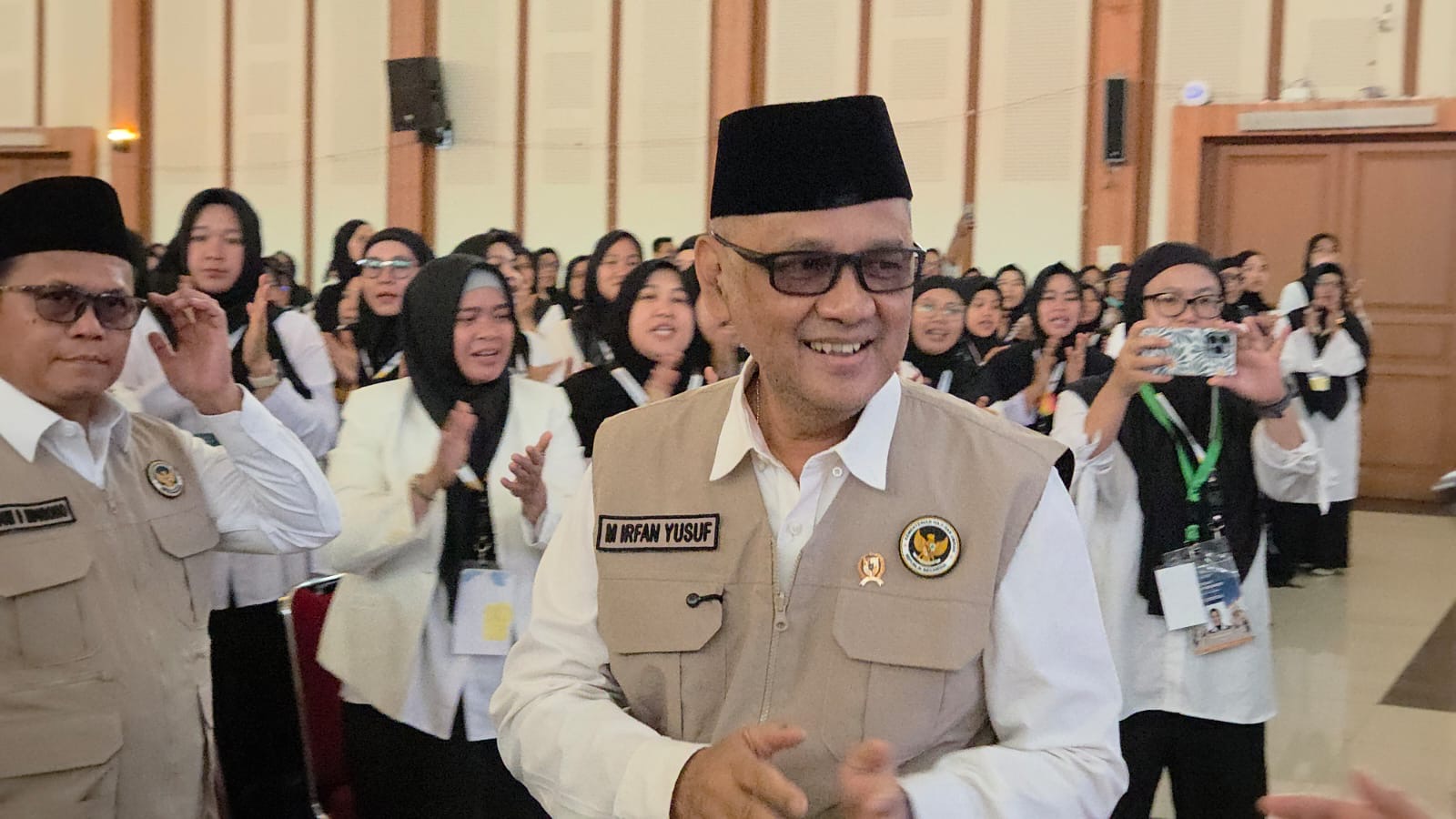 Tinjau Diklat PPIH, Menhaj RI Tekankan Profesionalisme Petugas Haji Indonesia