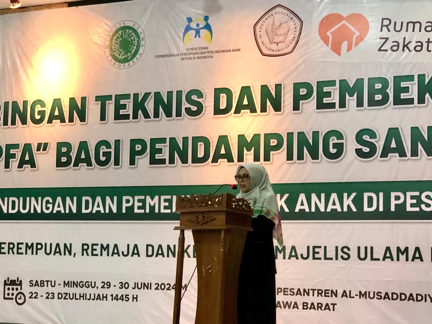 Bekali Pendamping Santri Metode PFA, Ketua Komisi PRK MUI: Kita Siapkan Santri Berkualitas, Kuat Mental dan Spiritual