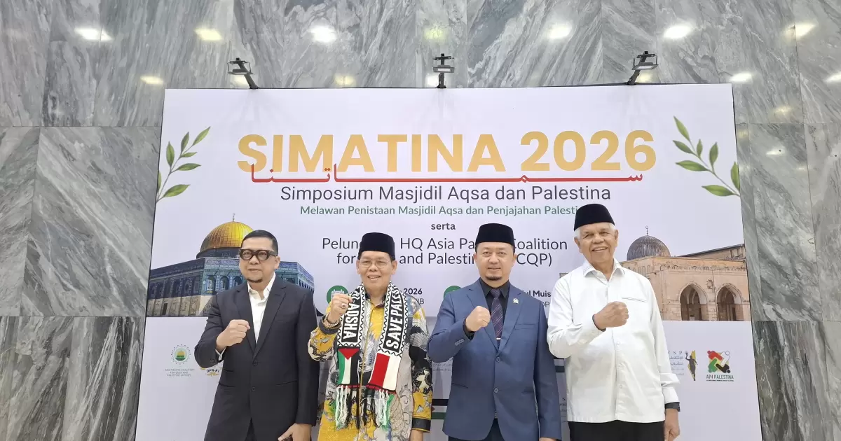 SIMATINA 2026, Sekjen MUI Serukan Persatuan Dunia  Dukung Palestina Merdeka