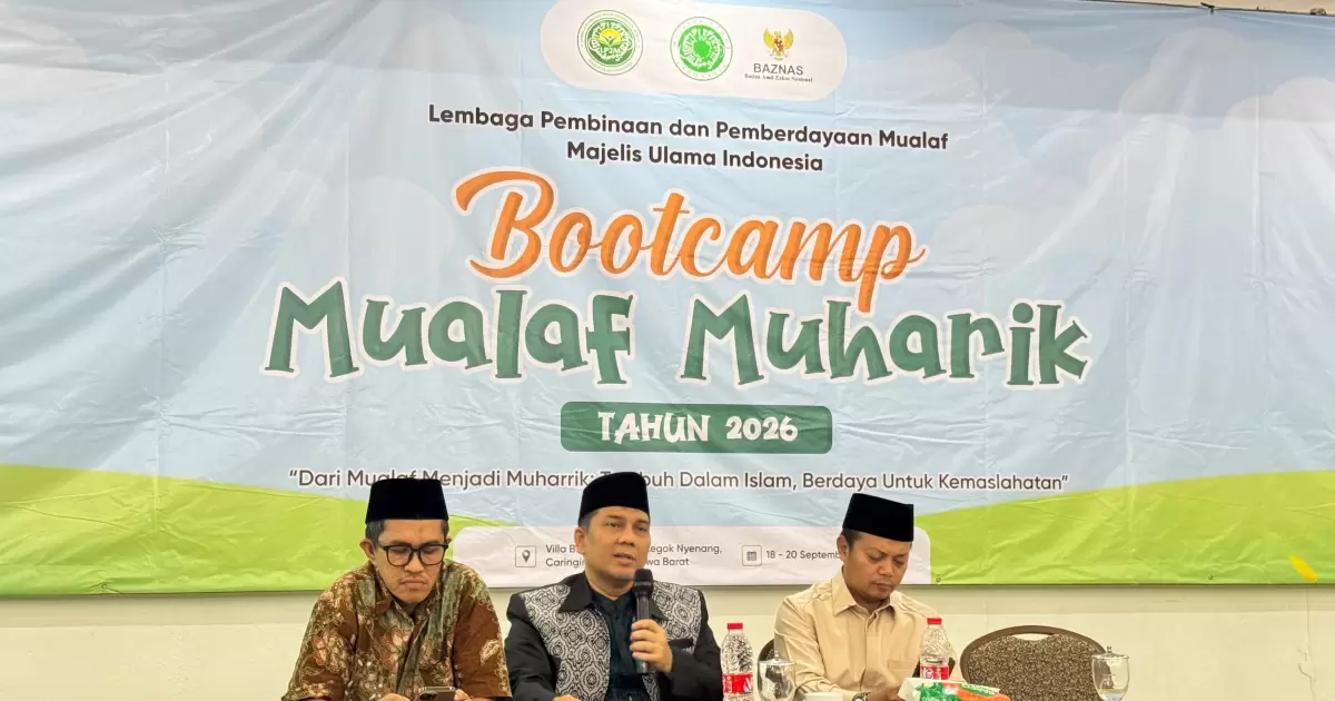 LP2M MUI Siapkan Ekosistem Pemberdayaan Ekonomi Mualaf Usai Bootcamp 2026