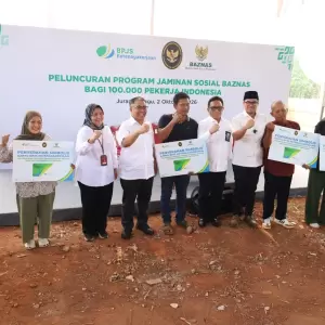 Baznas RI Asuransikan Jaminan Sosial bagi 100 Ribu Pemulung hingga Pedagang Kecil