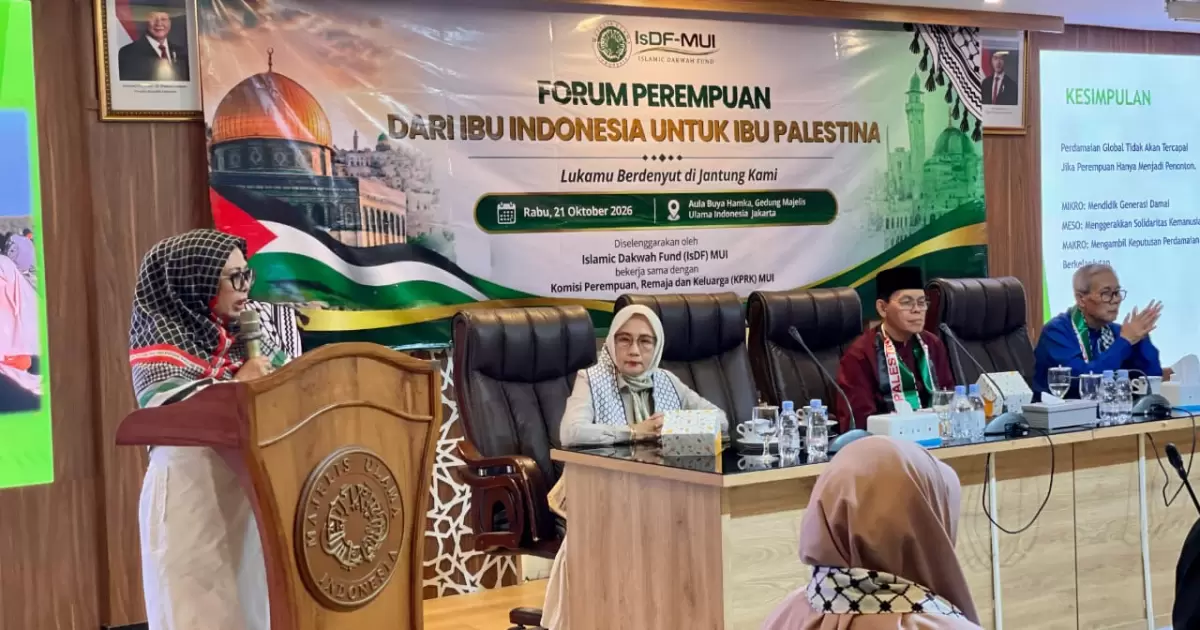 Ketua MUI Siti Ma’rifah: Perempuan Bukan Pelengkap, melainkan Kekuatan Utama Perdamaian