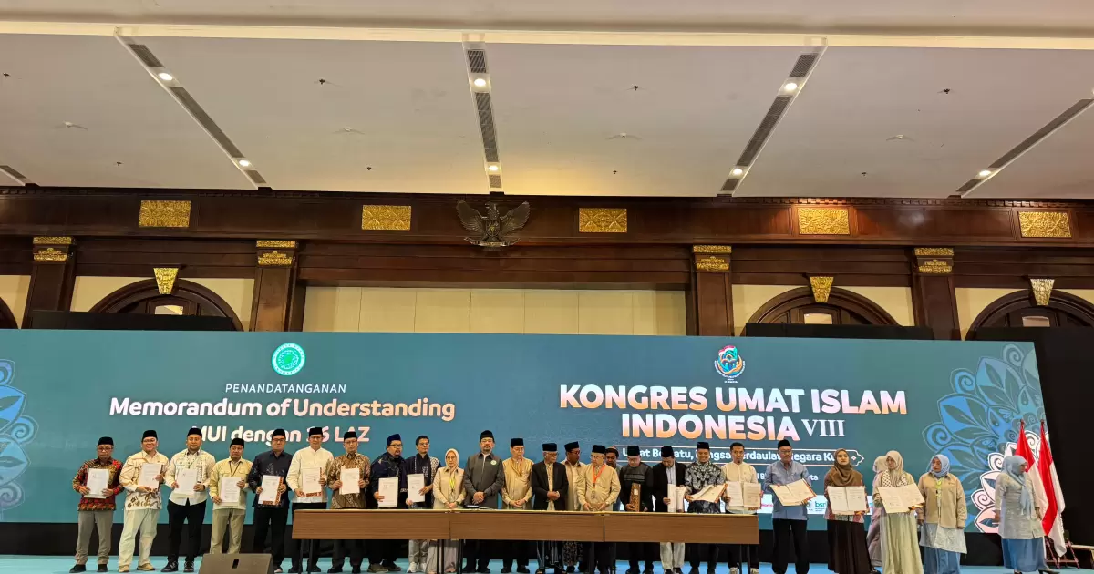 IsDF MUI Tanda Tangani MoU dengan 16 LAZ untuk Dukung Program Strategis