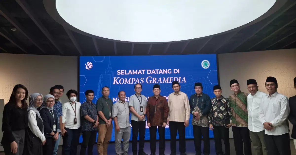Pimpinan MUI Silaturahim ke Kompas Gramedia, Bahas Persiapan Kongres Umat Islam Indonesia 2026