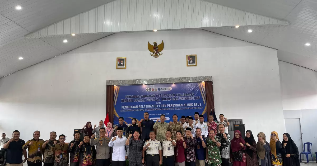 FSDS MUI dan Lapas Narkotika Bandar Lampung Resmikan Sekolah Dai, Imam, dan Khatib bagi Warga Binaan