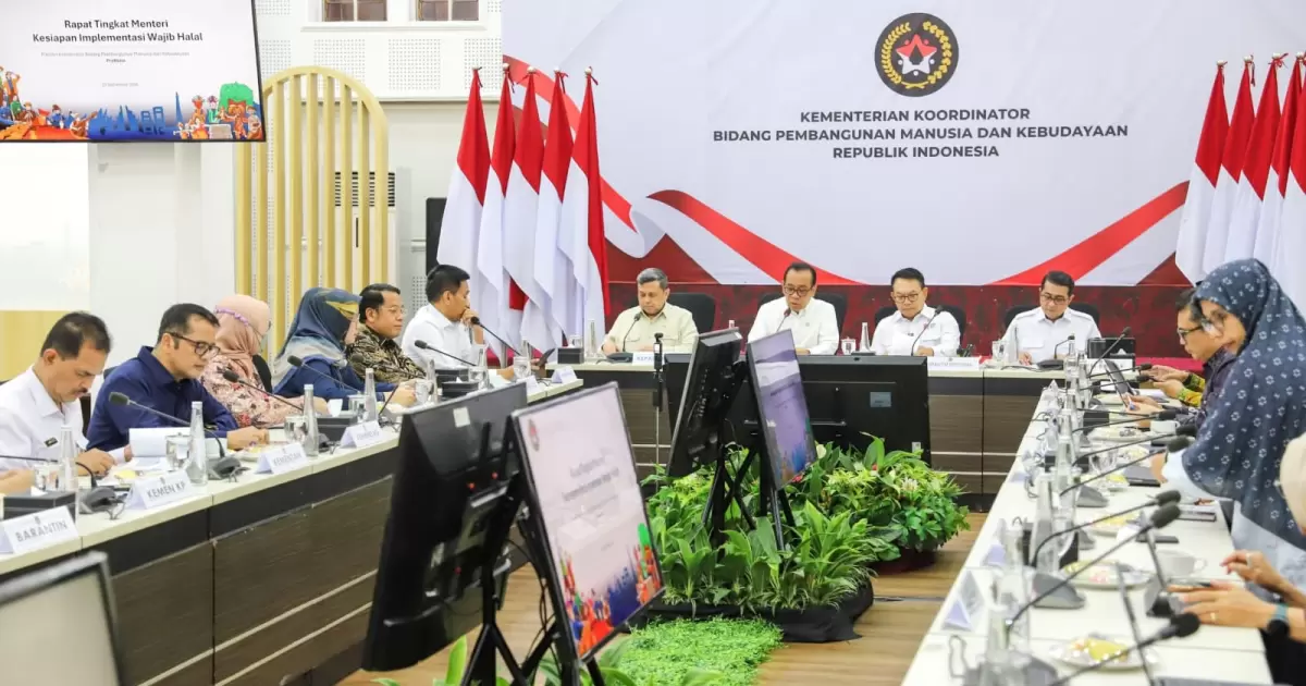 Menko PMK: Sertifikasi Halal Beri Kepastian bagi Konsumen dan Dunia Usaha