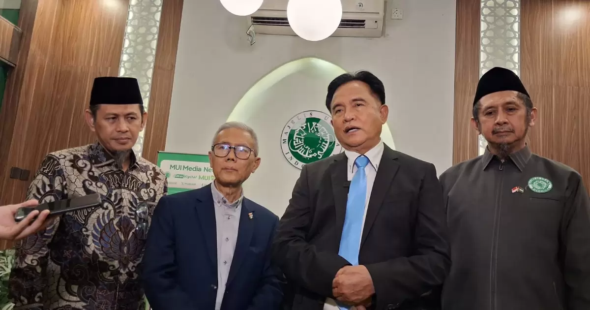 Yusril Datangi MUI Khusus Soal Deportasi Warga Palestina Abdul Karim Miqdad, Sebut Murni Pidana