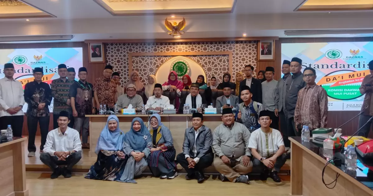 Perkuat Visi Dakwah Moderat, Komisi Dakwah MUI Gelar Standardisasi Da'i Angkatan ke-49