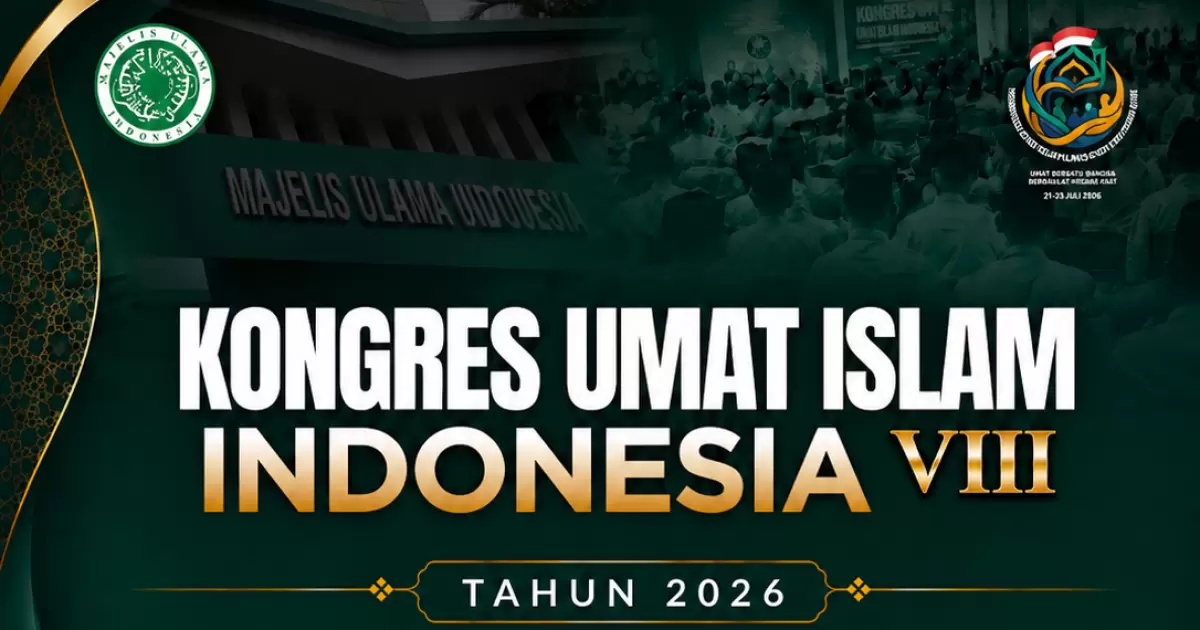 Berikut Susunan Pembukaan Kongres Umat Islam Indonesia VIII