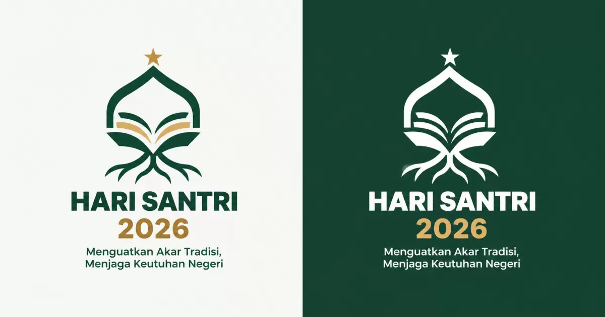 PBNU Luncurkan Tema dan Logo Hari Santri 2026, Begini Filosofinya