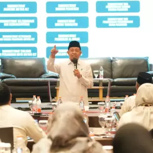 Usai Dilantik Sebagai Dirjen Pesantren, Basnang Said Perkuat Perencanaan Program dan Penganggaran