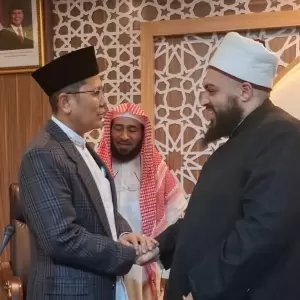 Terima Ulama Al-Azhar Mesir, Waketum MUI Kiai Cholil Ajak Umat Islam Hindari Perdebatan Furu’iyyah