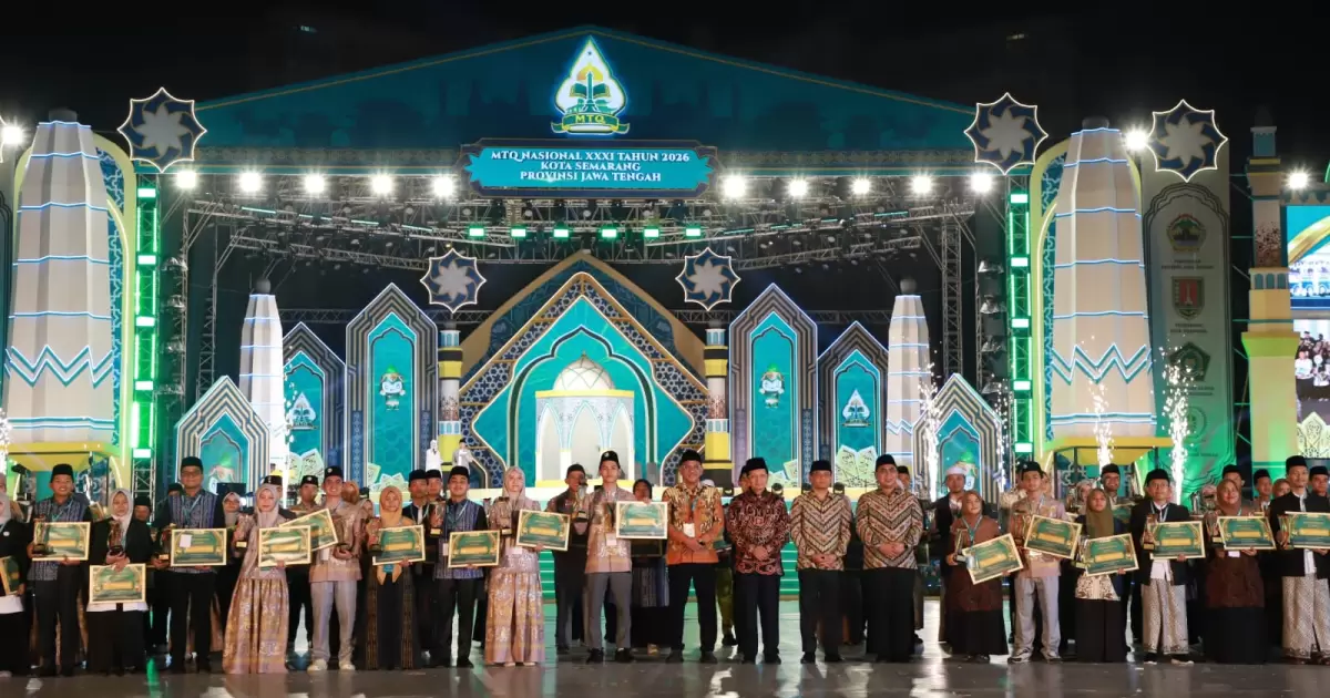 Kaltim Raih Juara Umum MTQ Nasional 2026, Jakarta Jadi Tuan Rumah 2027