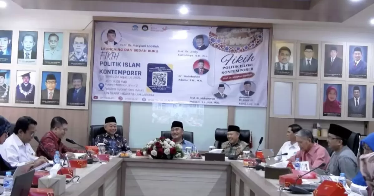 Prof Masykuri Abdillah: Fikih Politik Harus Kontekstual, Bentuk Negara Bukan Doktrin  Beku