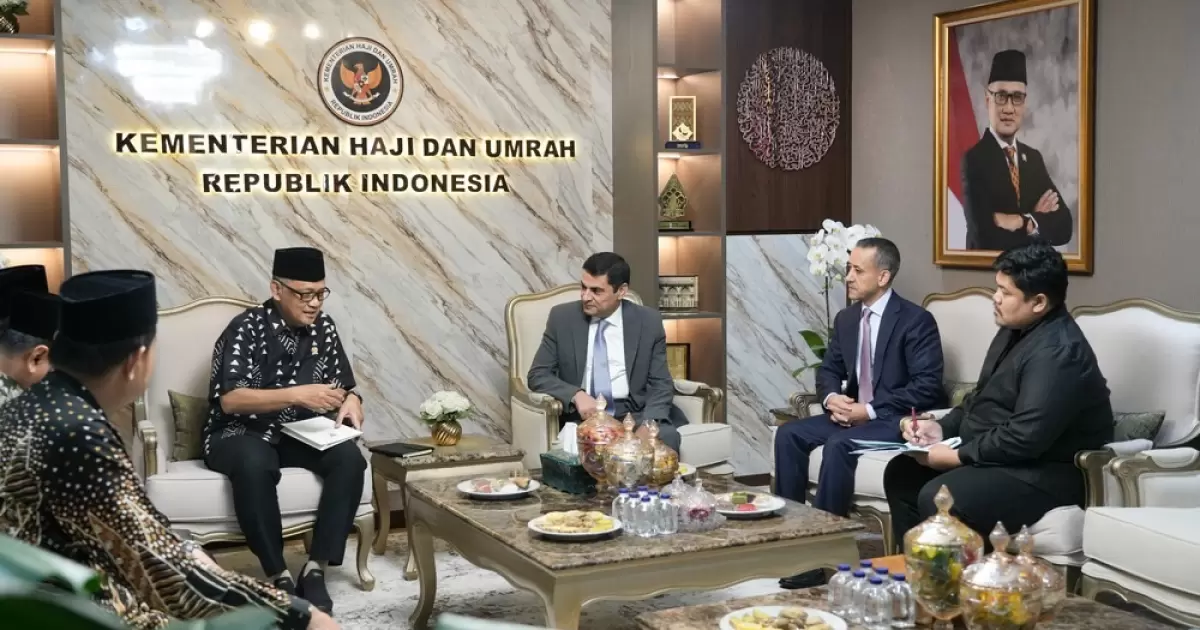Terima Kunjungan Dubes Yordania, Menhaj Bahas Peluang Wisata Jamaah Haji dan Umrah Indonesia