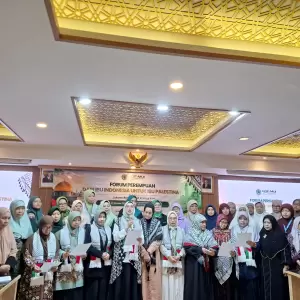 Forum Perempuan Deklarasikan Komitmen Perkuat Dukungan untuk Palestina