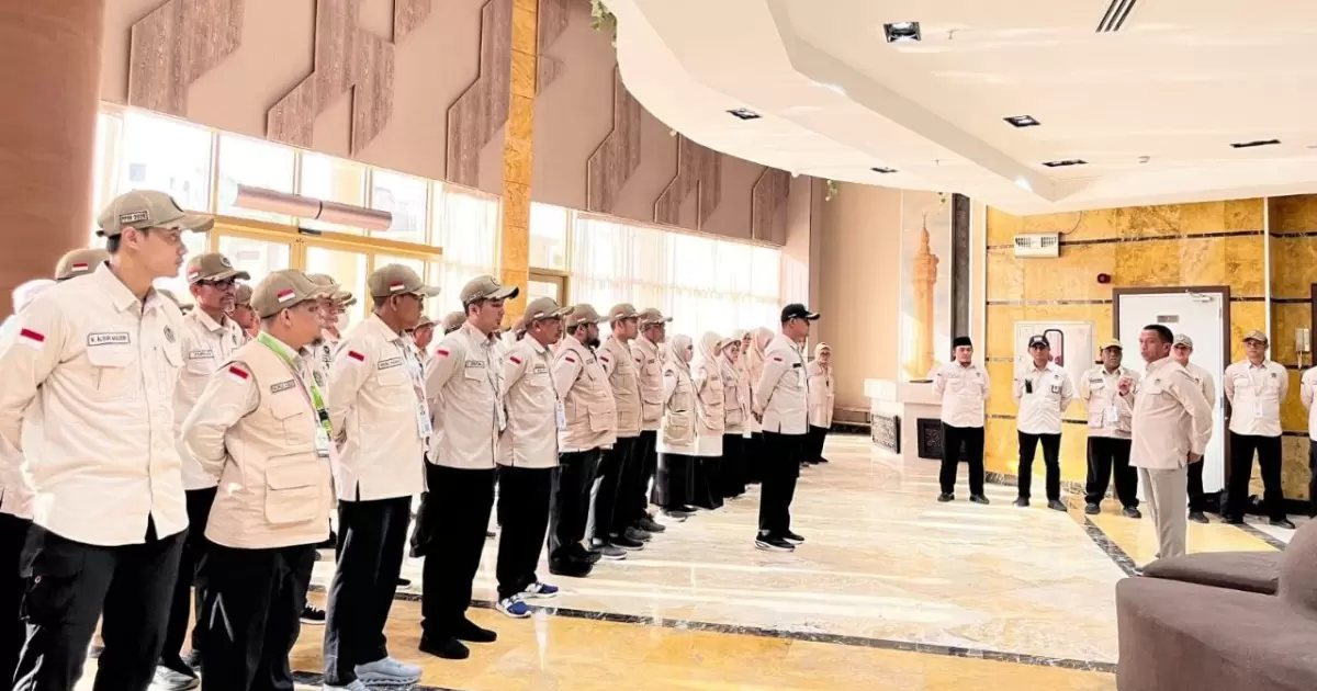 Apel Siaga Petugas Haji di Makkah